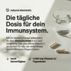 natural elements Vitamin C – 120 Kapseln – 1000mg + 15mg Produktbild-Vorschau 3