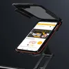 Držák telefonu na řídítka motocyklu 360°, vodotěsný černý Náhled obrázku produktu 6