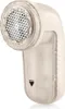 A close-up studio shot of a white fabric shaver. Produktbild-Vorschau