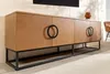 riess-ambiente Design Lowboard GRANDEZZA 180cm Eiche Metall Produktbild-Vorschau 3