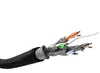 Goobay CAT 6 S/FTP 100m, 100 m, Cat6, S/FTP (S-STP), Černá Náhled obrázku produktu 5