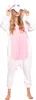 Damen Schlafanzug Einteiliger Kigurumi Onesie Einhorn Produktbild-Vorschau 6