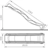 DEMMELHUBER Wellenrutsche WATERSLIDE 2,30 m Podesthöhe 1,20 Produktbild-Vorschau 5