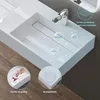 doporro Lavabo doppio Sospeso Lavabo da Appoggio Anteprima dell’immagine prodotto 4