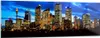 Bilder auf glas - Australien Nacht Stadt Wolkenkratzer - Produktbild-Vorschau 1