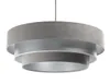 Lampa wisząca TRIO MIX szara/srebrna Podgląd zdjęcia produktu 1