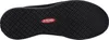 The bottom view of a black shoe sole with a red logo. Produktbild-Vorschau