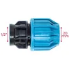 Złącze zaciskowe Jason PP z IG Ø 20 mm x 1/2 cala - Podgląd zdjęcia produktu 8