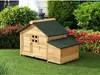 Hühnerstall aus Holz mit Legenest - für 2 Hühner - 106 x 64 Produktbild-Vorschau 2