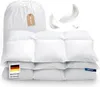 DREEMA Daunendecke 135×200 – Ganzjahr | Ausgewogene Produktbild-Vorschau 1