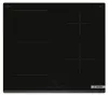 A top-down view of a black Bosch induction cooktop. Produktbild-Vorschau