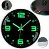 Leuchtend Wanduhr, Ohne Tickgeräusche Lautlos, Einfach zu Produktbild-Vorschau 1