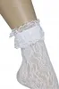 Retro Stil Weiße Spitze Socken 40s 19 Jahrhundert Karneval Produktbild-Vorschau 8