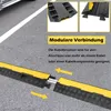 LARS360 2 Stück Gummi Kabelschutz Rampe Protector Produktbild-Vorschau 6