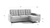 Sofa 3-Sitzer Schlafsofa Designersofa GARNET Stoff Luis Produktbild-Vorschau 4