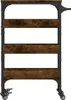 vidaXL Kuchyňský vozík kouřový dub 53x20x76 cm materiál na Náhled obrázku produktu 7