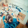 relaxdays Rozšiřitelný podnos na příbory z bambusu Náhled obrázku produktu 3