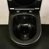 Aloni WC Schwarz Matt Spülrandlos Wand WC mit Taharet Produktbild-Vorschau 6