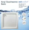 sanicomfort Duschwannenset Basic 900x900 mm inkl. Produktbild-Vorschau 1