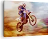 Bild auf Leinwand - Leinwandbild - Motor Sport Helm - Produktbild-Vorschau 1