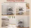 WOLTU Schuhregal mit 3 Ablagen, Schuhständer Metallgestell, Produktbild-Vorschau 6
