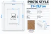 2er 3er 5er Pack Photo Style Set Bilderrahmen Wanddeko Produktbild-Vorschau 4