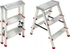 Escabeau 3 marches Marche-pied Aluminium Charge 125 kg Voir les images du produit 7