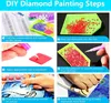 Diamond Painting,5D Diamant Bilder, Erwachsene Groß Mond Produktbild-Vorschau 5
