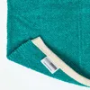 HOMESCAPES Blaugrüner Chenille-Teppich mit naturfarbenem Produktbild-Vorschau 5
