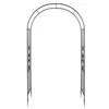 FCH Arco floreale, arco da giardino, arco nuziale, 118,5 x Anteprima dell’immagine prodotto 6
