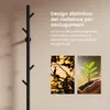 EMKE Scaldasalviette elettrico 100 W Nero, Display LCD, Anteprima dell’immagine prodotto 2
