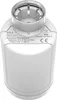 A white radiator thermostat with a metallic top dial, set against a white background. Anteprima dell’immagine prodotto