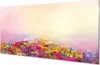 Glasbilder 140x70 Wandkunst Bild Blumen Himmel Produktbild-Vorschau 1