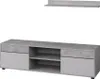 Wohnwand Vicco Berno Beton/Weiß 2 Teile, Model 57824 Produktbild-Vorschau 1