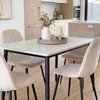 Esszimmer-Set für den Innenbereich mit rechteckigem Tisch Produktbild-Vorschau 6