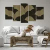 Bild auf Leinwand - Leinwandbild - 5 Teile - Schwarz und Produktbild-Vorschau 6