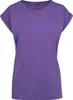 Build Your Brand Kurzarm-T-Shirt für Frauen Uapha lila S Produktbild-Vorschau 1