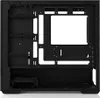 The interior of a black computer case. Produktbild-Vorschau