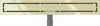 Mexen Flat M13 lineární odtok 2v1 50 cm, Zlatá - 1510050-15 Náhled obrázku produktu 5