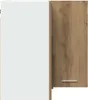 vidaXL Eck-Hängeschrank Lyon Artisan-Eiche 57x57x60 cm Produktbild-Vorschau 5