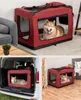 lionto Caisse de transport pour chiens pliable, caisse en Voir les images du produit 2
