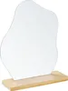 BELIANI Dekorativní zrcadlo světle hnědé bambus 22 x 19 cm Náhled obrázku produktu 4