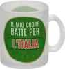 Il mio cuore batte per L'Italia Glas Tasse Calcio regiert Produktbild-Vorschau 1