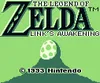The image shows the title screen of the video game "The Legend of Zelda: Link's Awakening". Produktbild-Vorschau