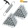 Sada 20 trampolínových pružin 14 cm těžkých galvanizovaných Náhled obrázku produktu 4