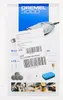 The image shows the packaging of a Dremel 3000 multi-tool, with a shipping label attached. Produktbild-Vorschau
