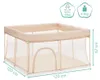 Fillikid Laufgitter Dubai 120x120 natur Produktbild-Vorschau 2