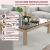 HOOZ Glasplatte – Tischplatte aus ESG-Sicherheitsglas 6 mm Produktbild-Vorschau 3