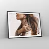 Gerahmtes Poster - Schwarzer Rahmen - Sand Frau Schmuck - Produktbild-Vorschau 8