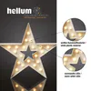 LED Stern Deko warmweiß 20 LEDs Innen 40 cm Weihnachten Produktbild-Vorschau 6